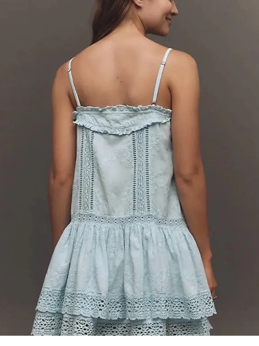Anthroplogie Lace mini dress - Picture 3 of 6